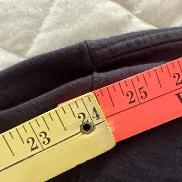 Calvin Klein Shirt Mens Small Navy Blue 205W39NYC Made in Italy Embroidered Crew - Picture 10 of 11